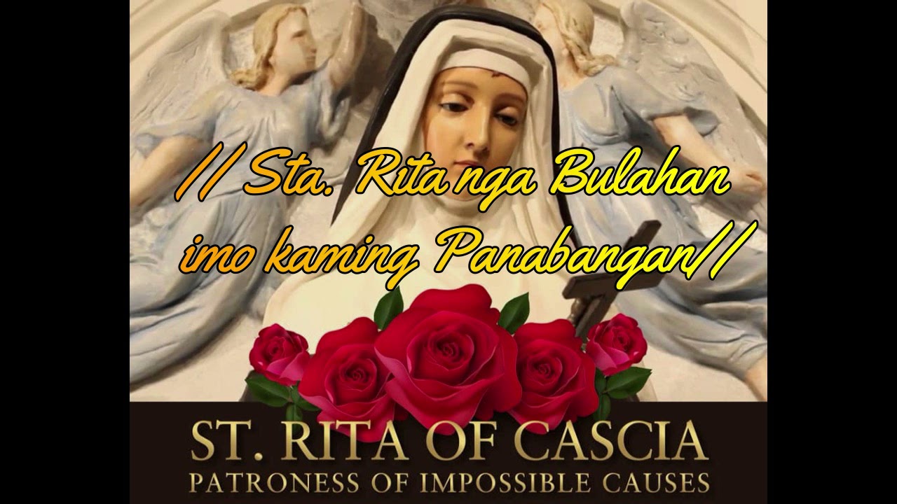 Gozos Alang Kang Santa Rita de Cascia by Emmanuel L. Abellana