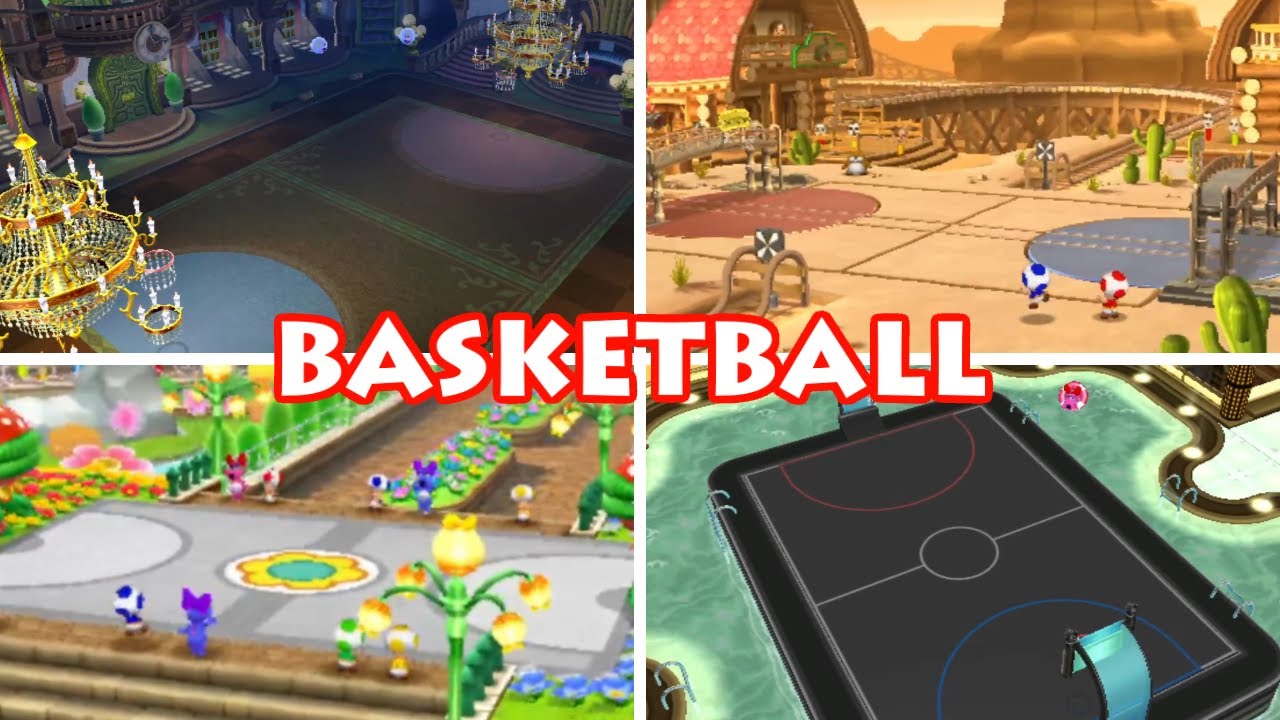 Mario Sports Mix - Basketball (All Stages)