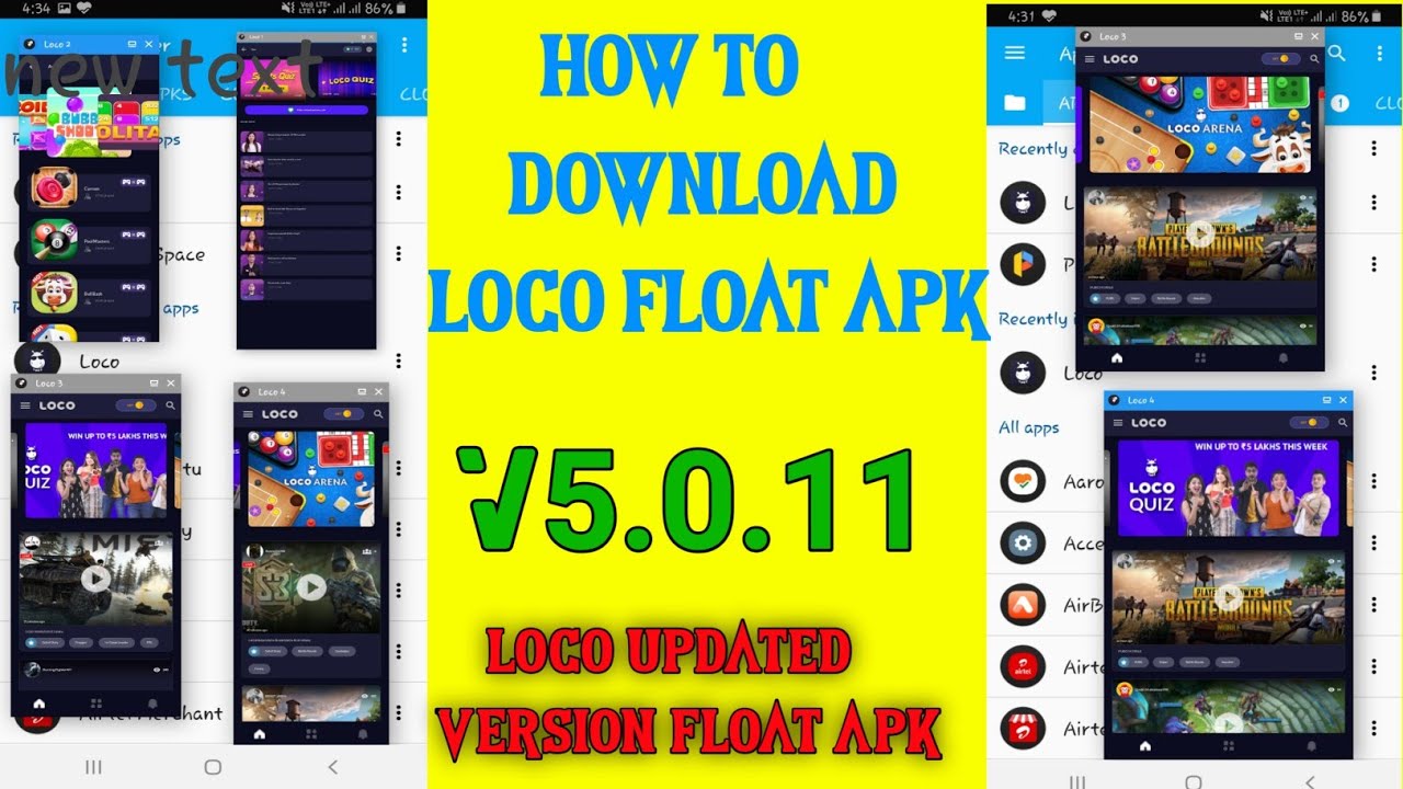 How to Download Float Apk | Loco Updated Floating Apk ( V5.0.11 ) | Online Booster