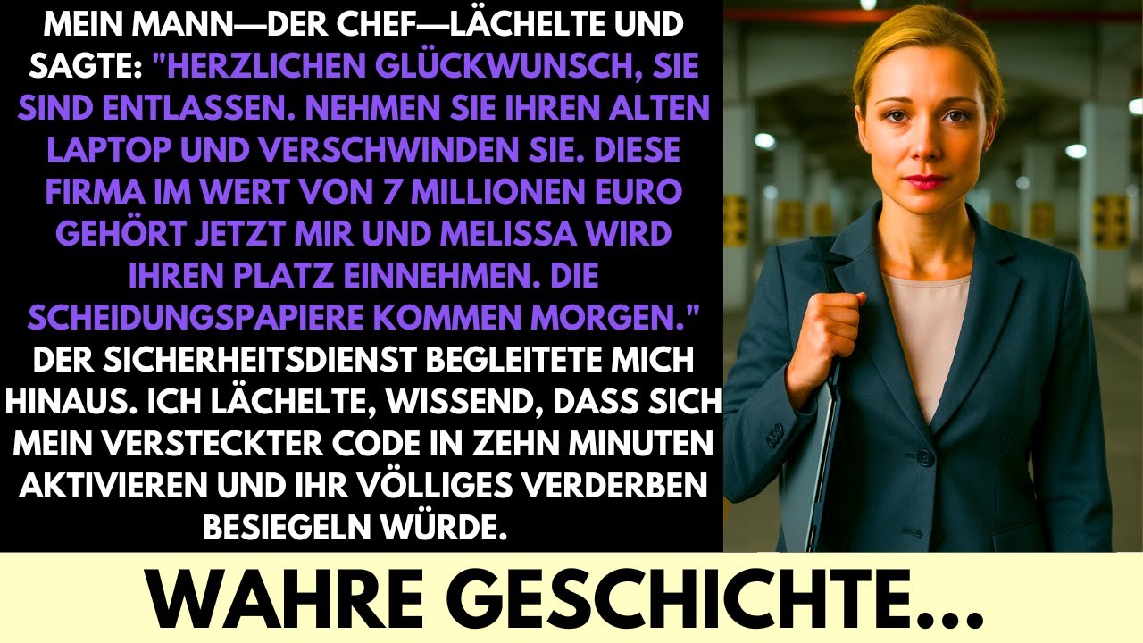 Mein CEO-Mann Feuerte Mich Für Seine Geliebte, Aber Mein Code Zerstörte Sein 7,5M€ Reich