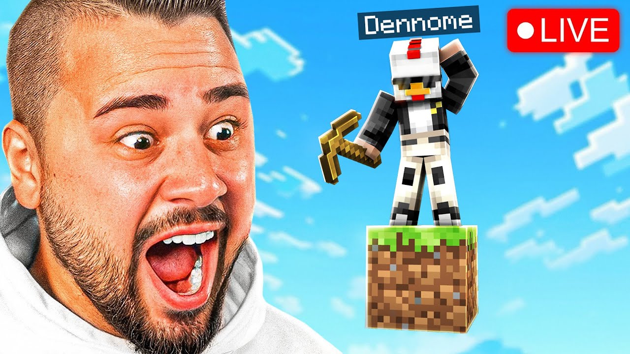 Nur EIN BLOCK in Minecraft (One Block Challenge)