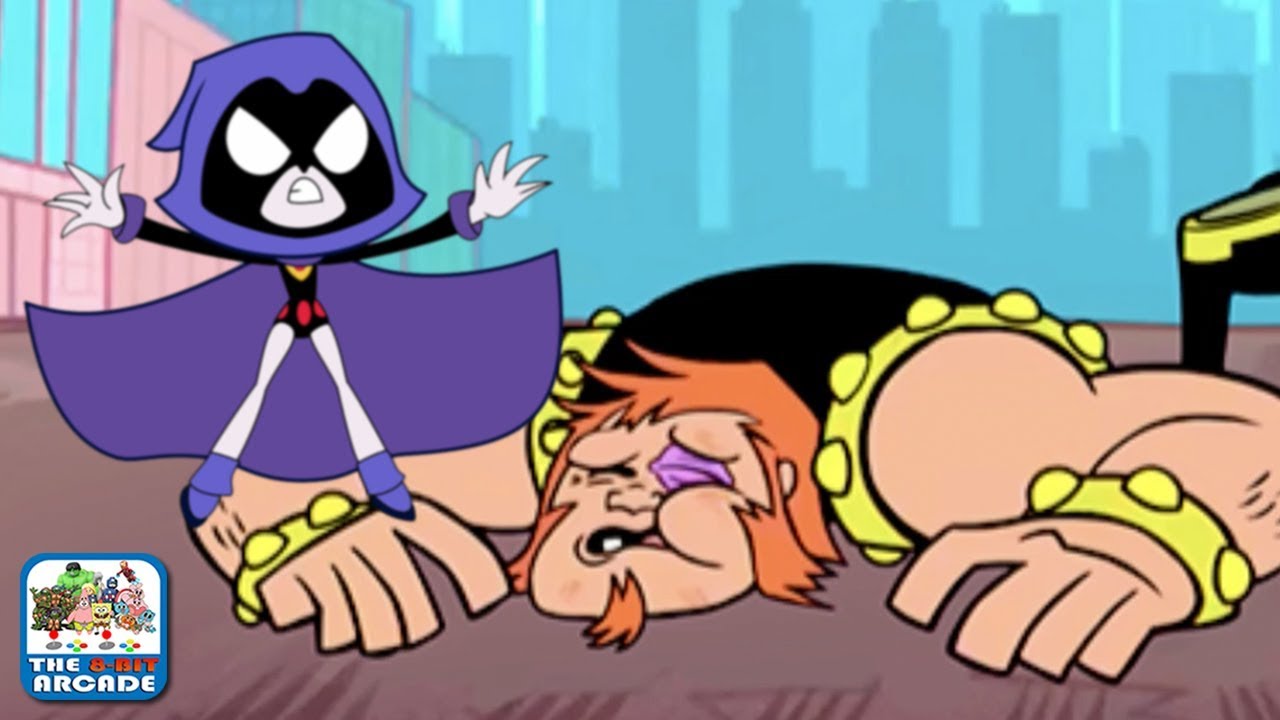 Teen Titans Go: Slash of Justice - Raven chops Mammoth down to size (CN Games)