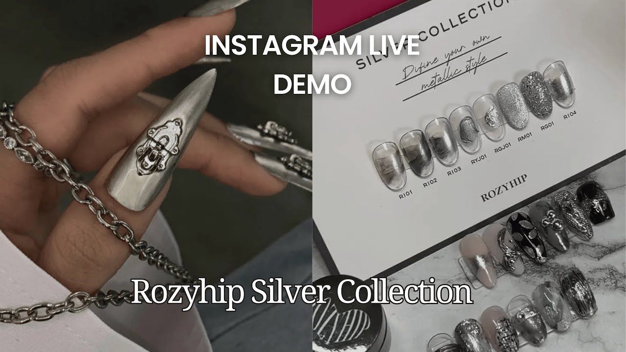 Rozyhip Silver Collection Demo - Instagram Live Recording