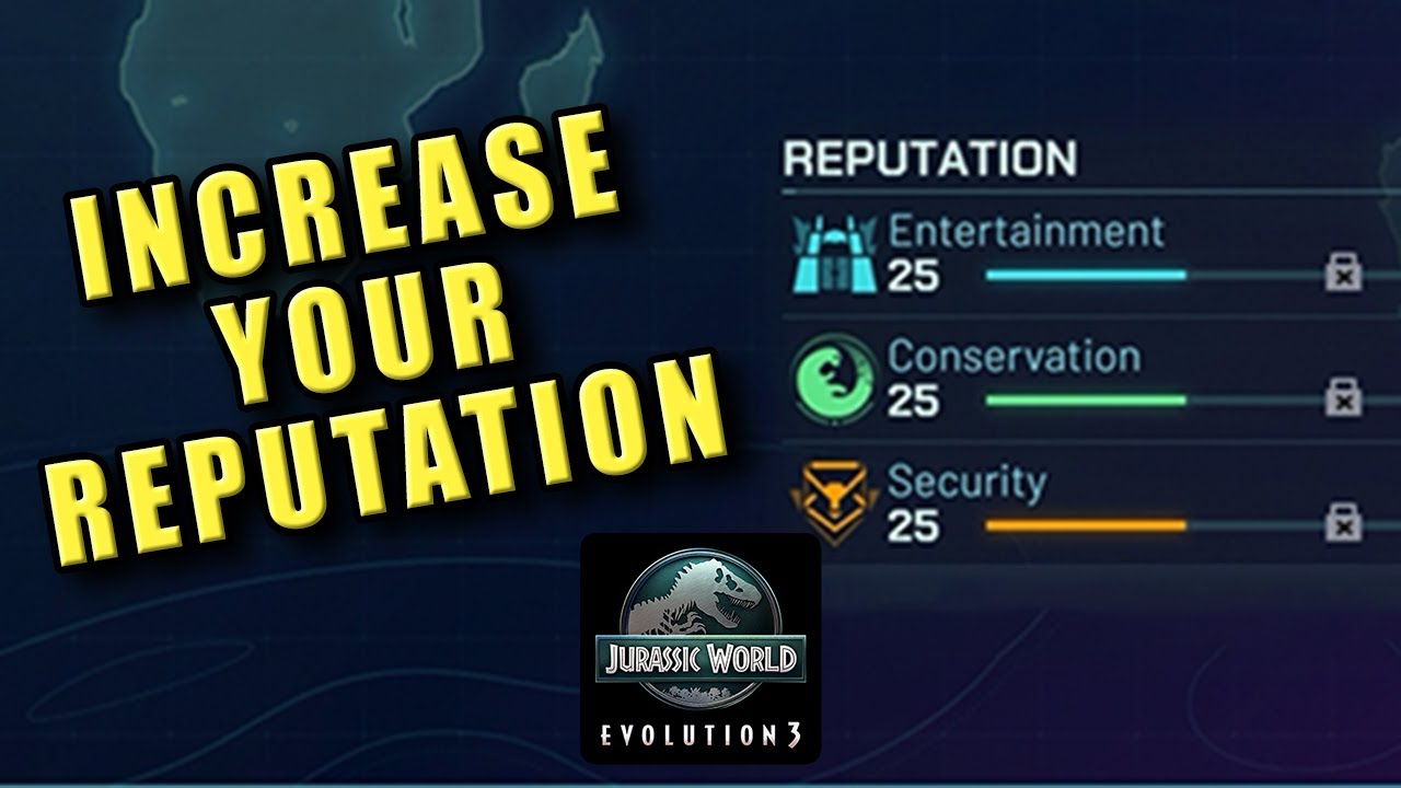 Как повысить свою репутацию безопасности в Jurassic World Evolution 3 &mdash; Увеличьте лимит репутации