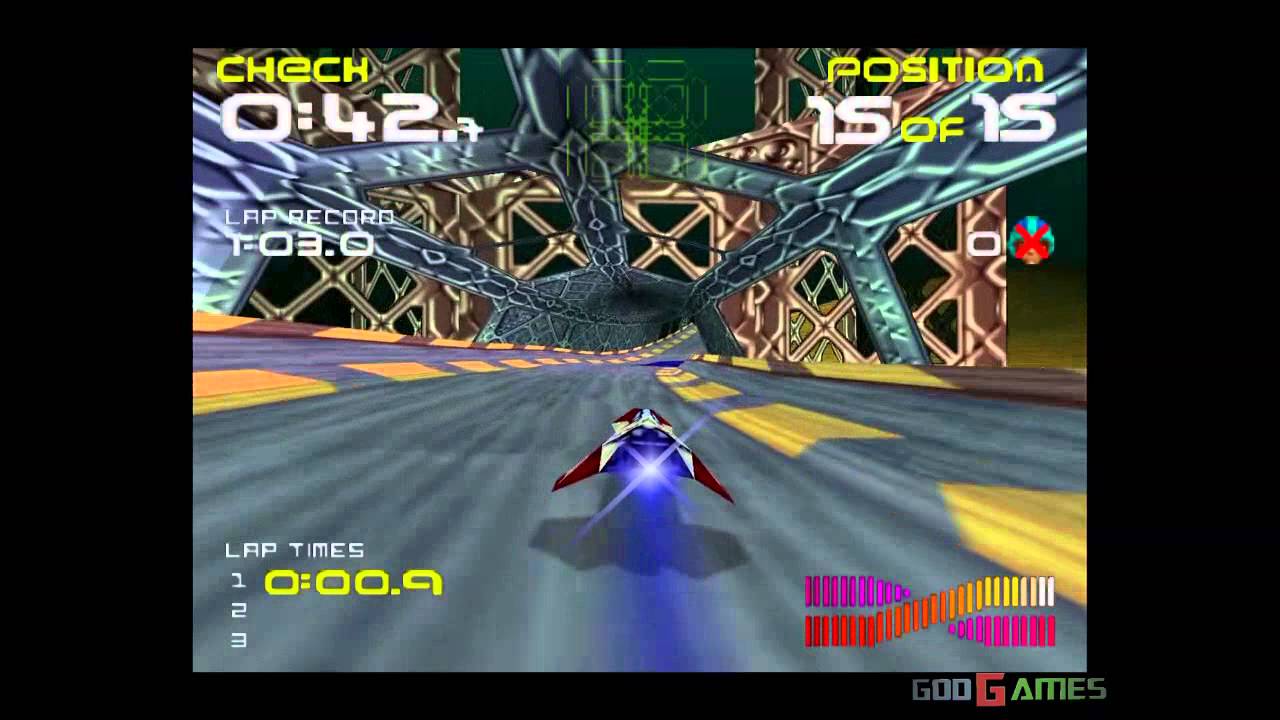 Wipeout 64 - Gameplay Nintendo 64 HD 720P