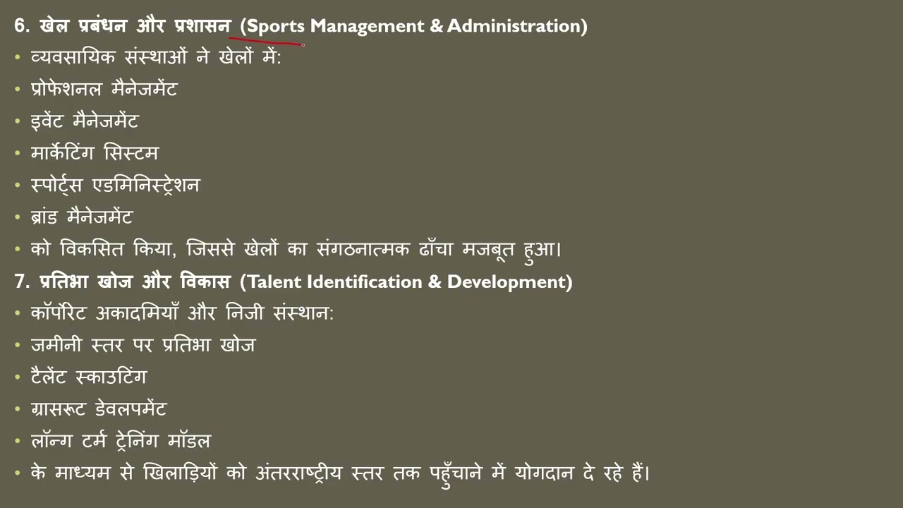खेलों में संगठन, अनुशिक्षण एवं निर्णयन Organization, Coaching and Officiating in Sports