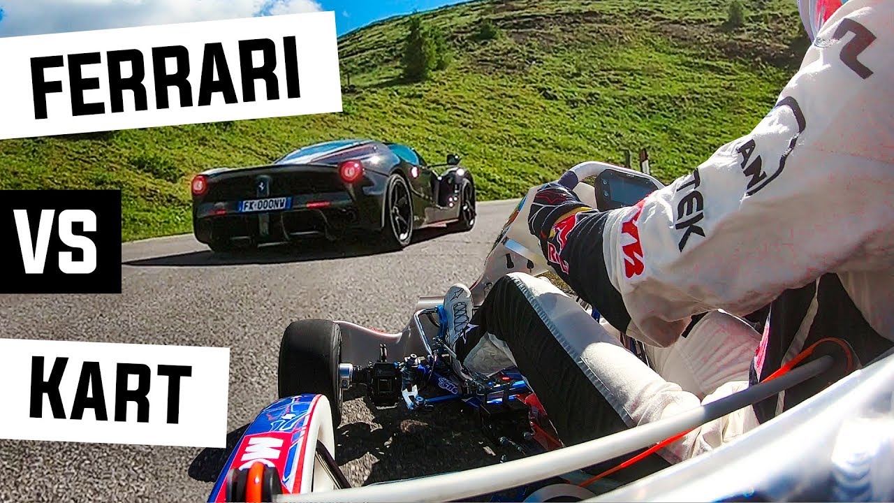 LaFerrari Aperta VS KART 
