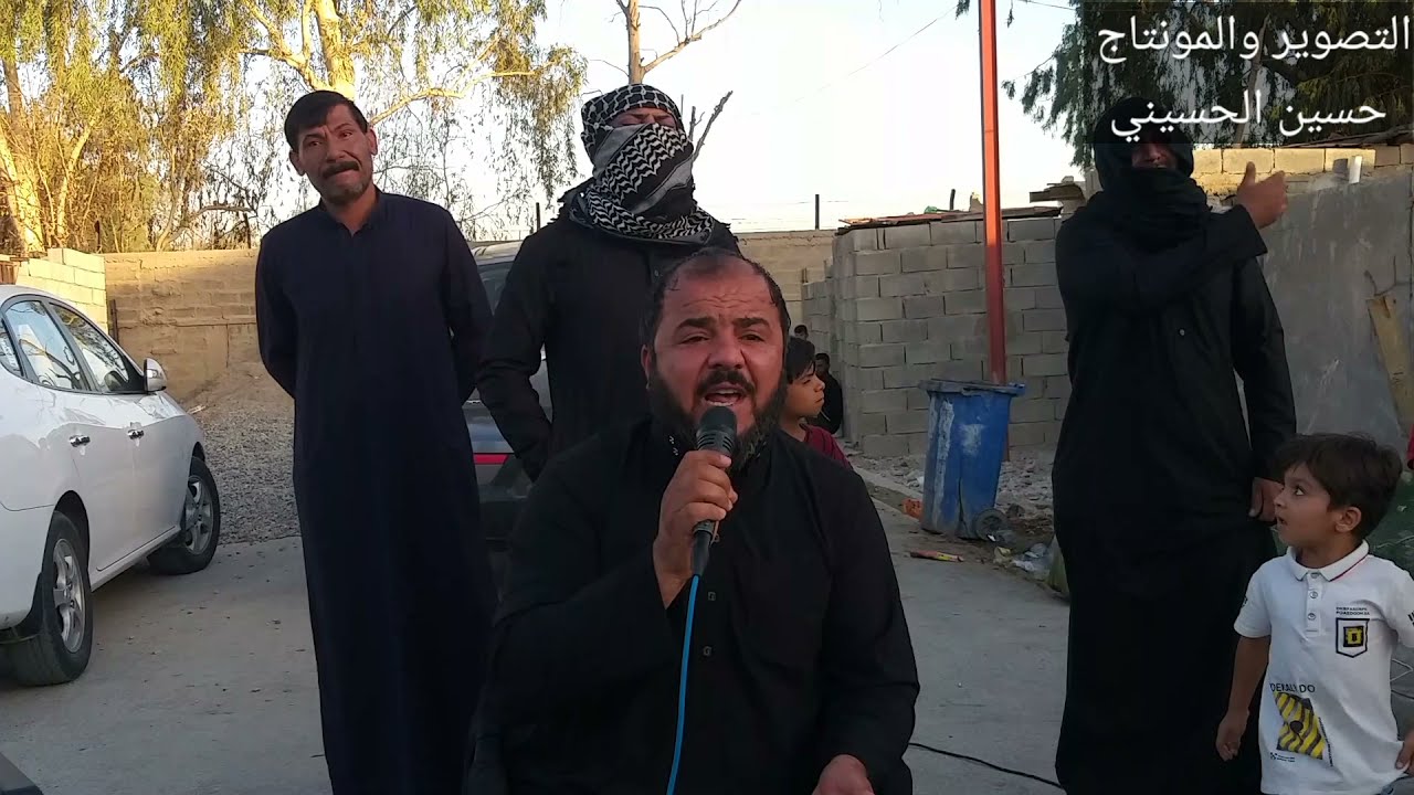 الناعي ملا علاء الدفاعي نعي حزين حنين للاخت تصوير حسين الحسيني