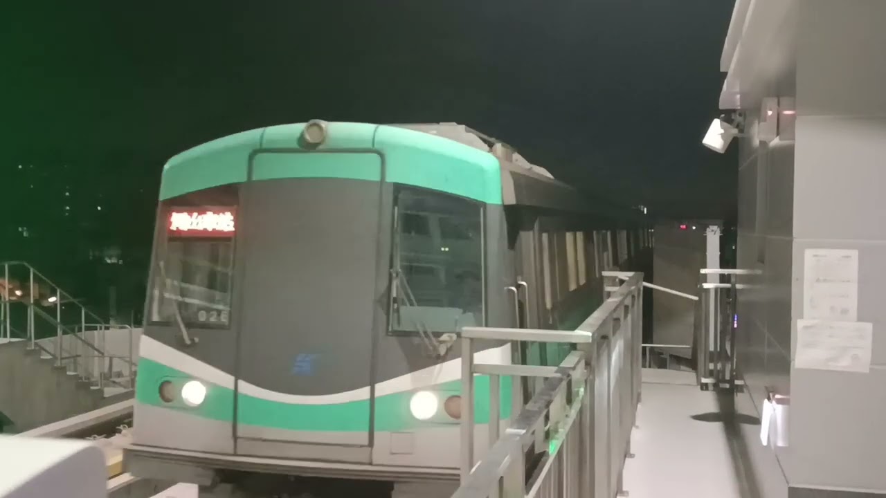 岡山車站 列車進站 附送第一代進站音樂