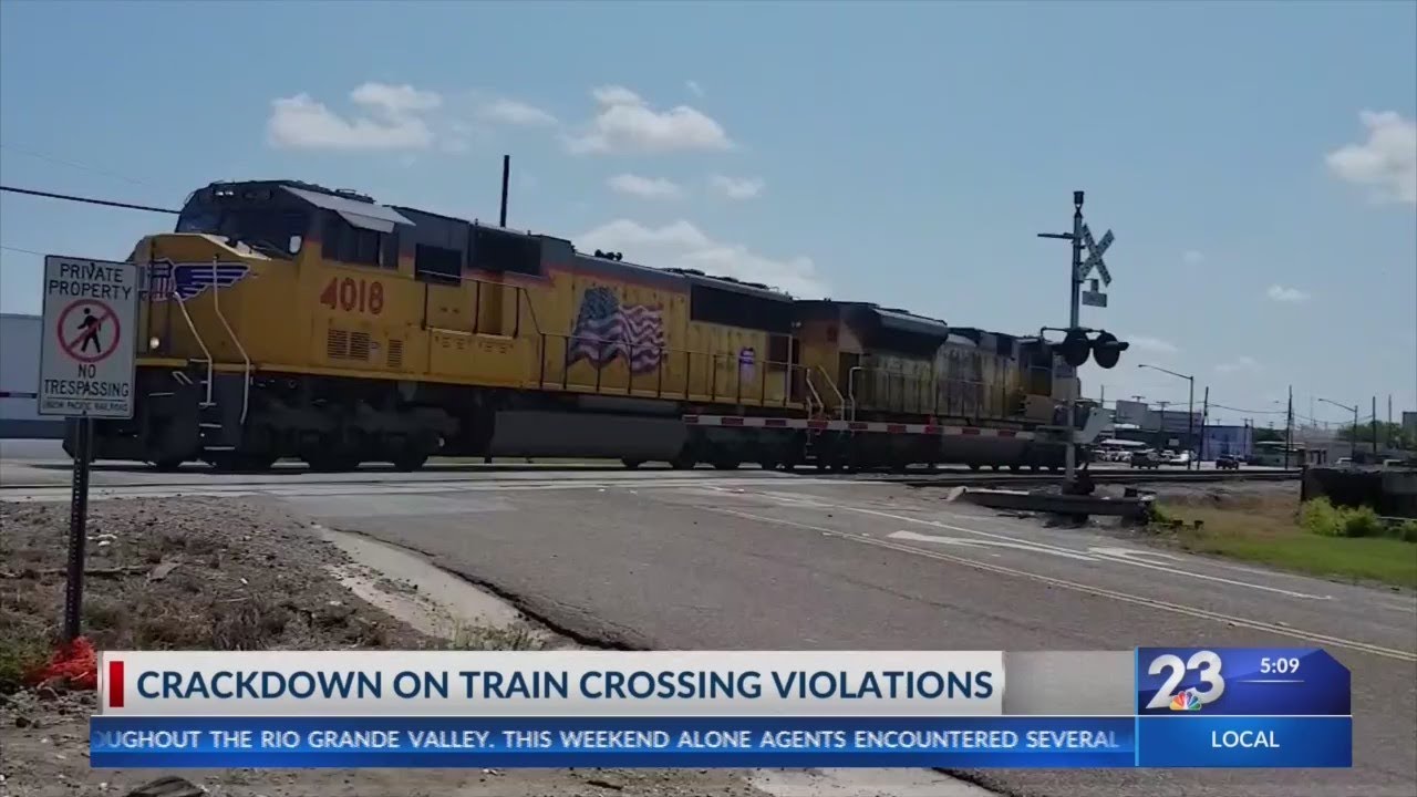 Police Crackdown on Illegal Railroad Crossings