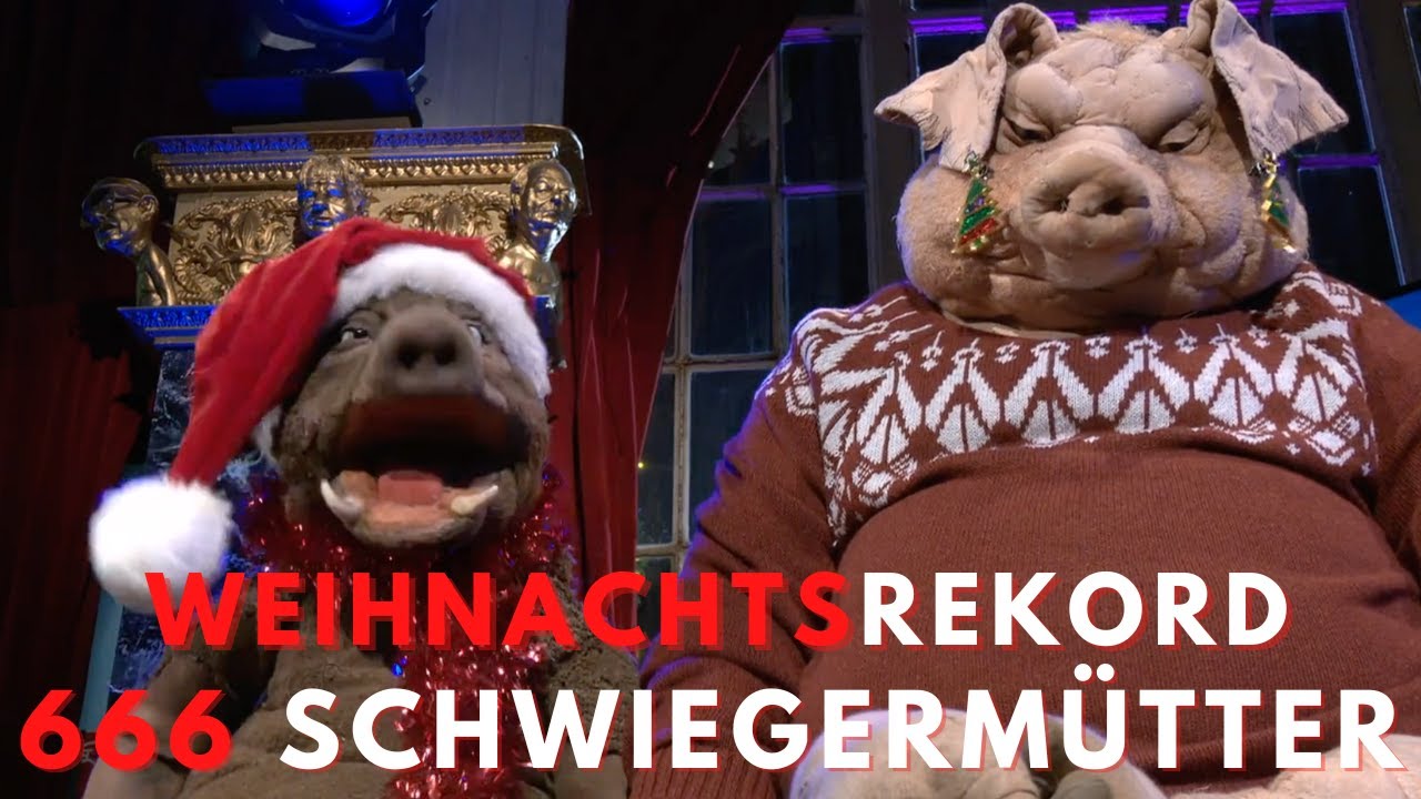 Weihnachten übertreiben? | Die Schweine Steffi und Torsten