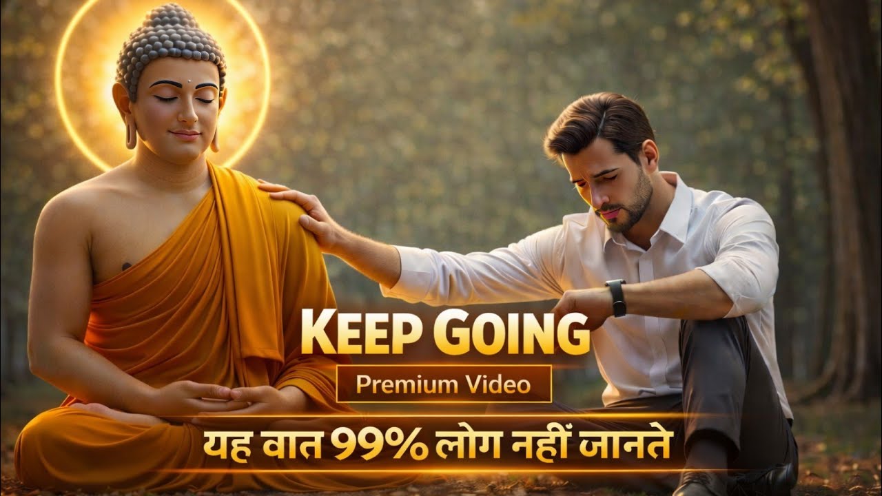 Keep Going –🔥 बुद्ध की सीख जो 99% लोग नहीं जानते | Motivational Story