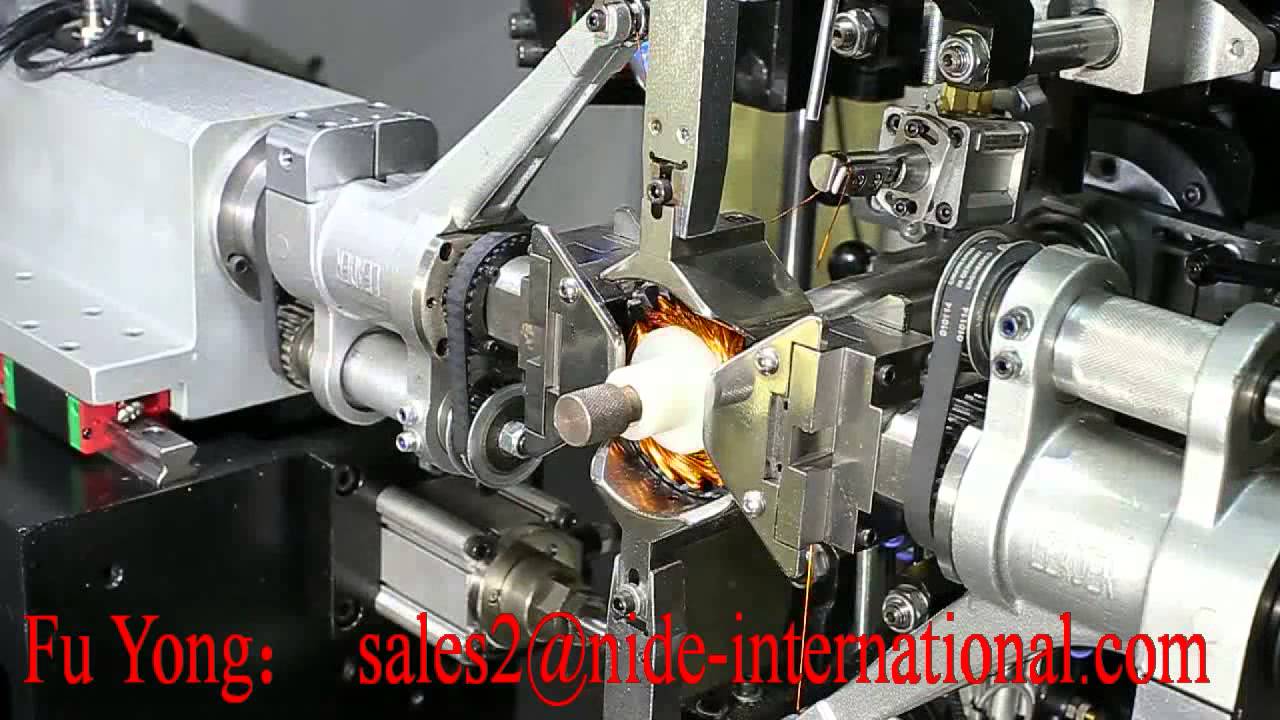 Armature winding machine-Auto Load and Unload--Nide Mechanical