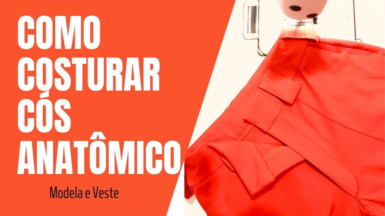 Como costurar cós anatômico