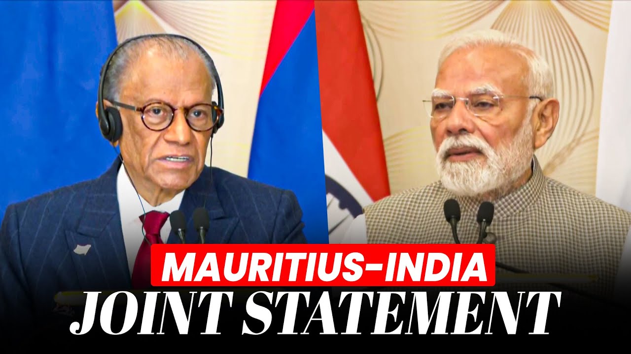 PM Modi and Mauritius PM Ramgoolam Joint Statement | India | Mauritius | Kashi | Varanasi