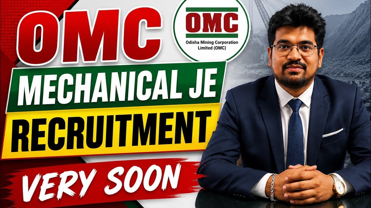 OMC Mechanical JE Vacancy Coming Soon &ndash; Check Details Here