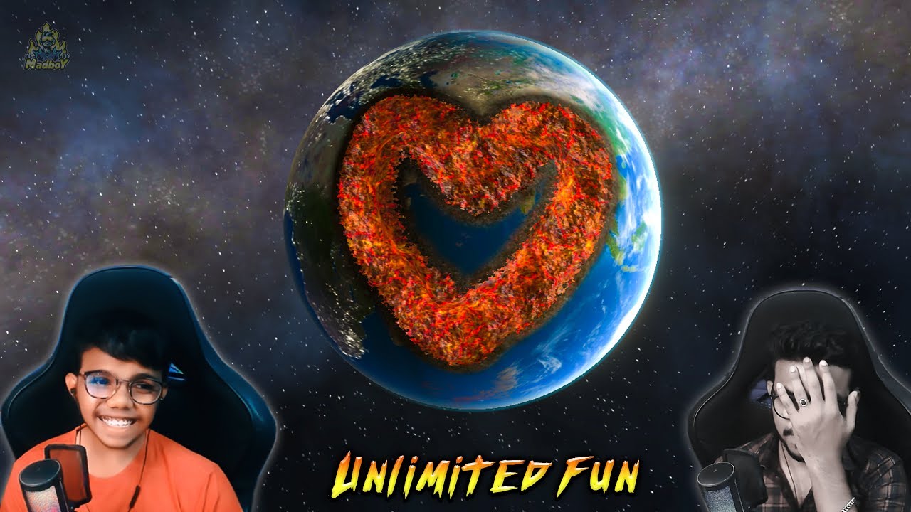 LADDU DESTROYING THE EARTH 😂 | Unlimited Fun | Maddy Telugu Gamer