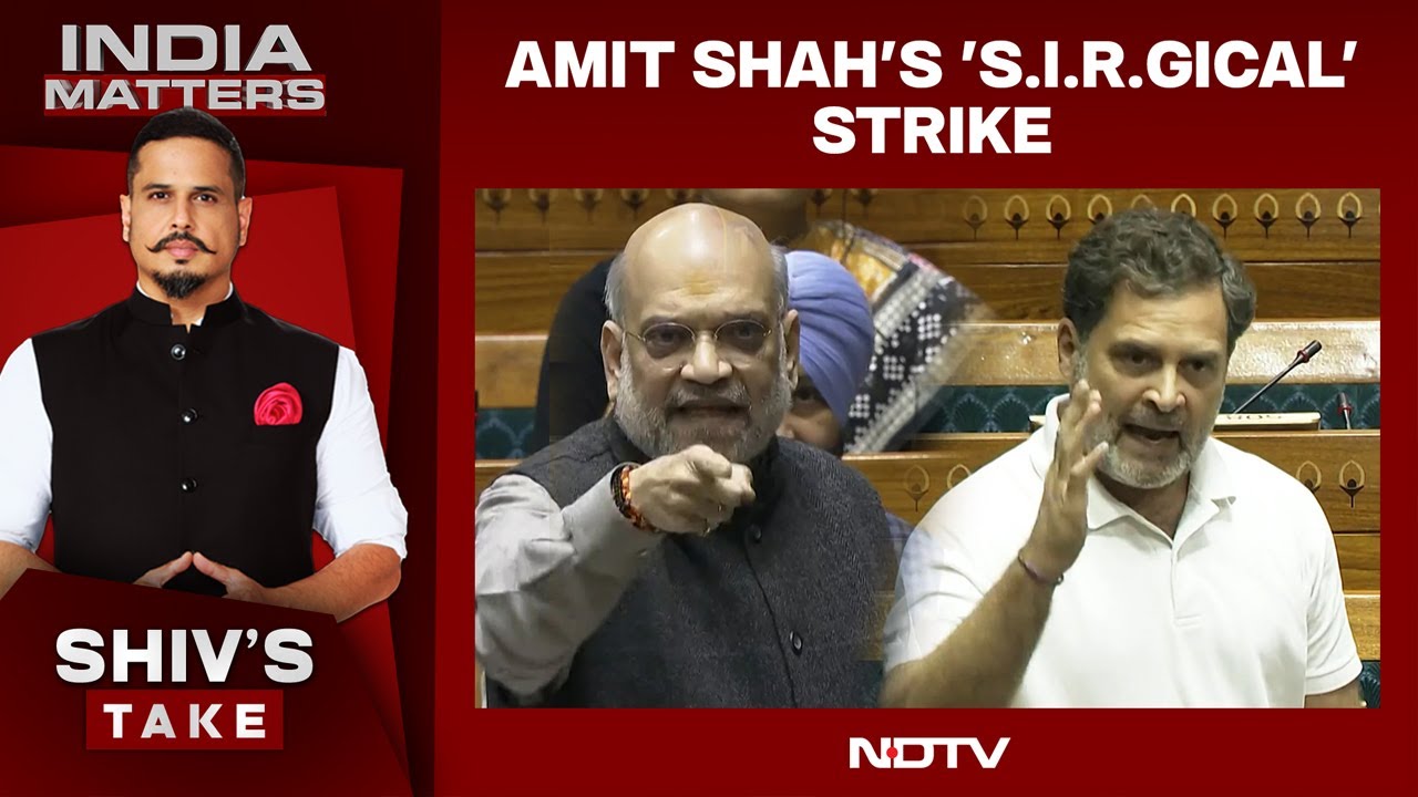 SIR Debate In Parliament | Amit Shah's 'S.I.R.gical' Strike In Lok Sabha