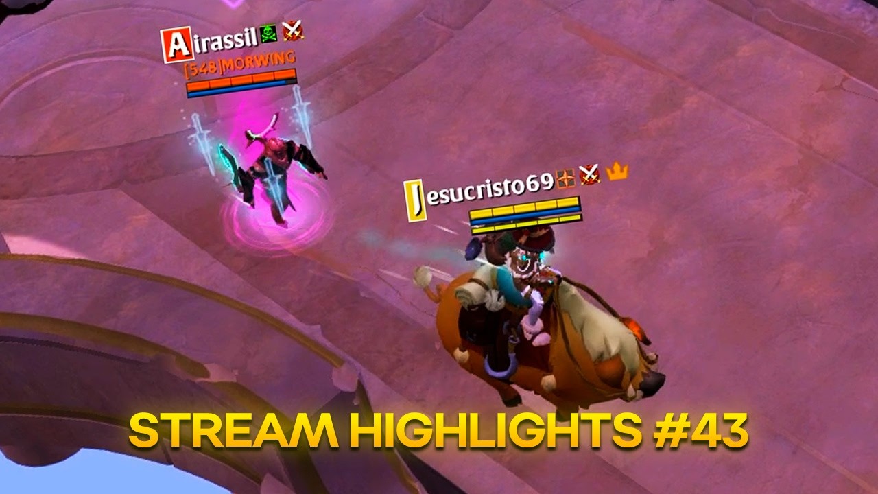 MIS AMIGOS ME GANKEAN MIENTRAS FARMEABA | Stream highlights #43 | Albion Online