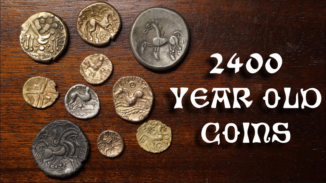 A 2400 Year Old Celtic Silver & Gold Coin Bundle