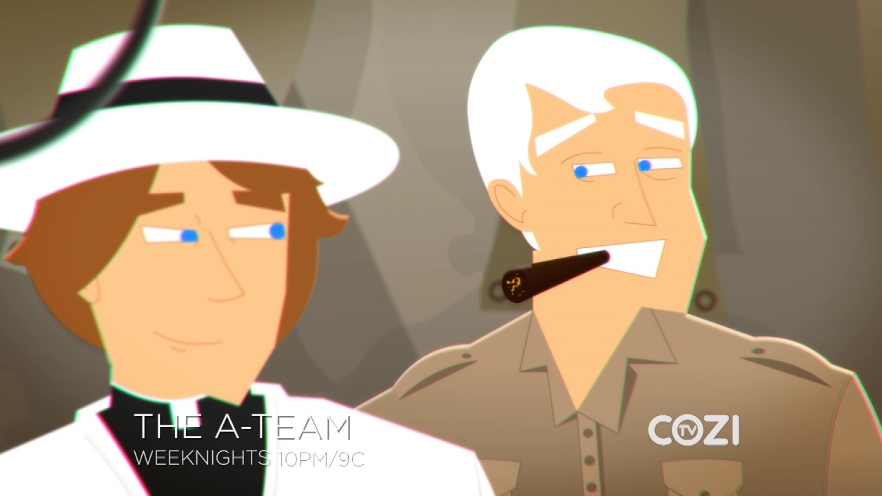 What If The A-Team Was A Cartoon? | COZI TV