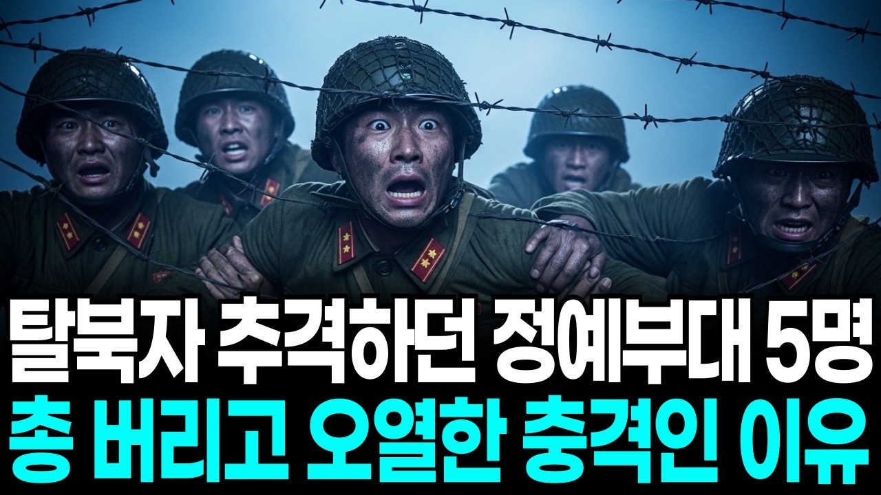[탈북자 사연] 탈북자 추격하던 정예부대 5명, 38선 넘자마자 총 버리고 오열한 충격적 이유