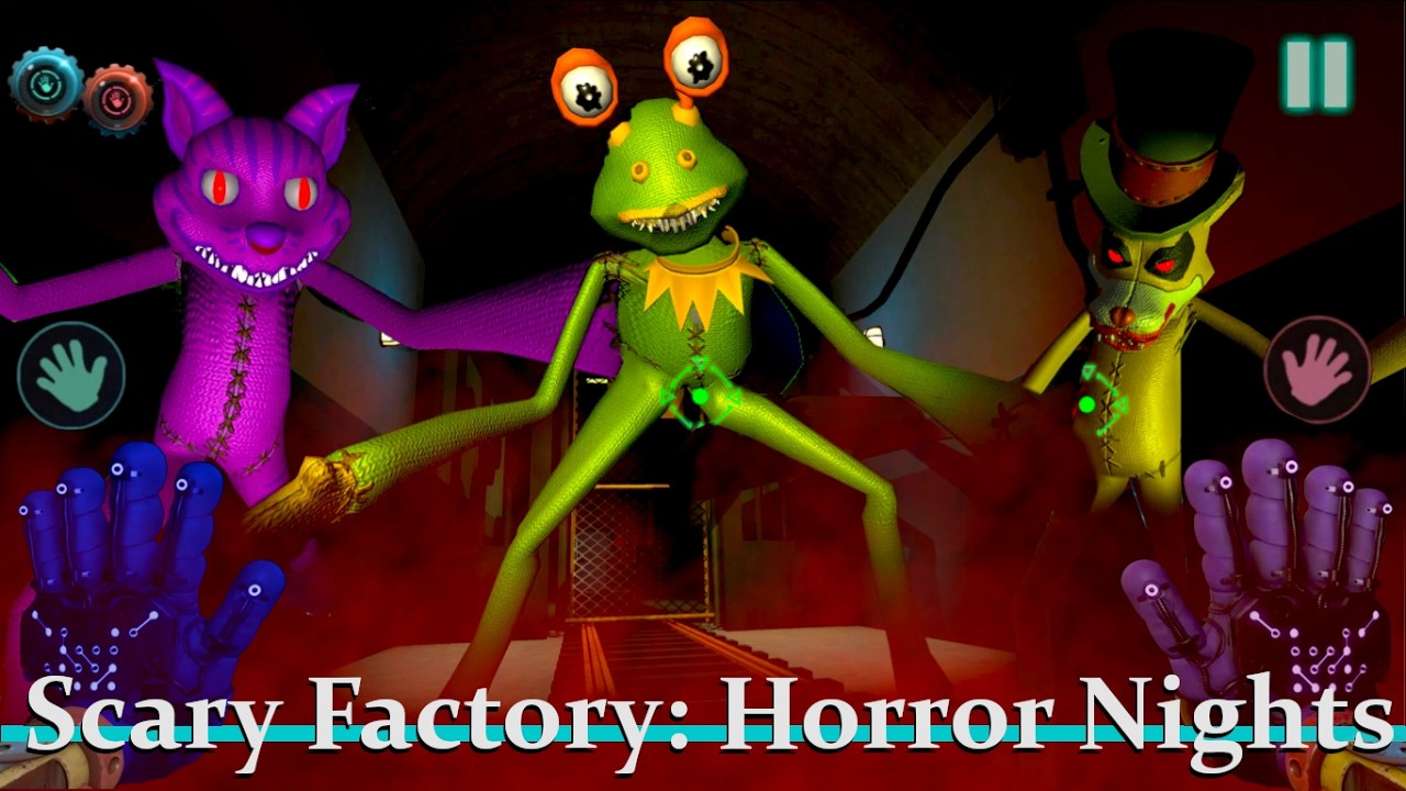 Scary Factory Horror Nights - Five Nights Complete - Full Game (Poppy Playtime Fangame.