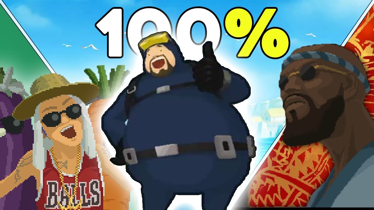I Played 100% Of Dave The Diver!!