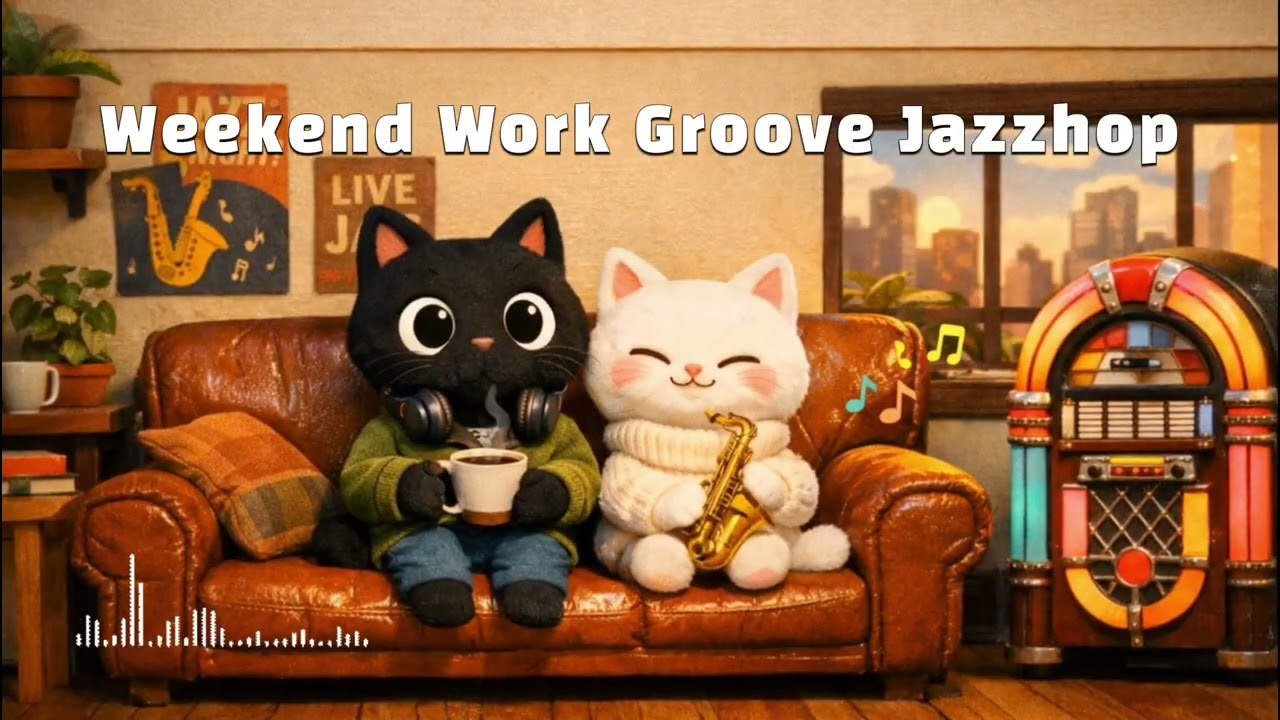 🎷 첫 곡부터 리듬타게 되는 그루브 | 주말 출근  | Groove Jazzhop | Weekend Work Groove |🎵 매장음악 · 카페 · 작업 · 집중 · 노동요