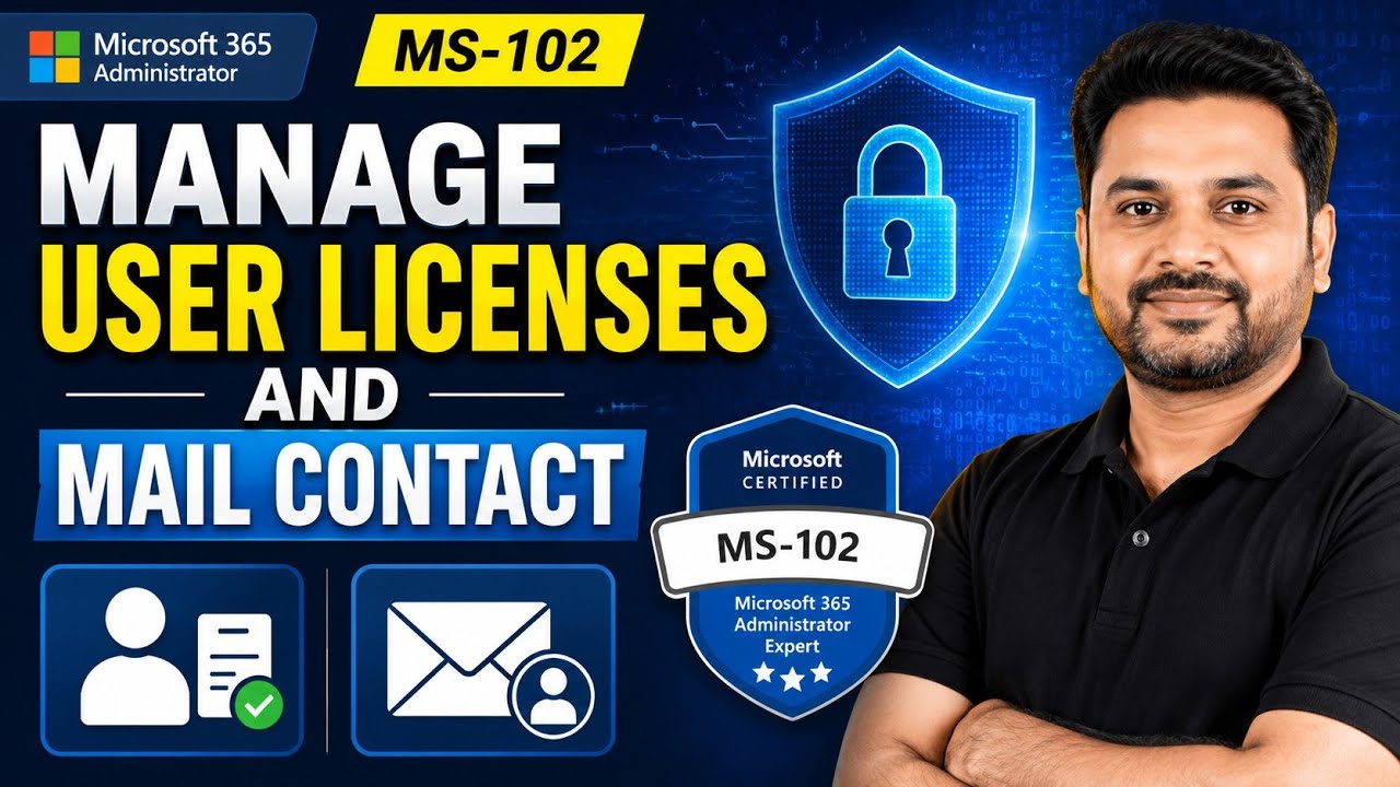 Manage User Licenses and Mail Contact