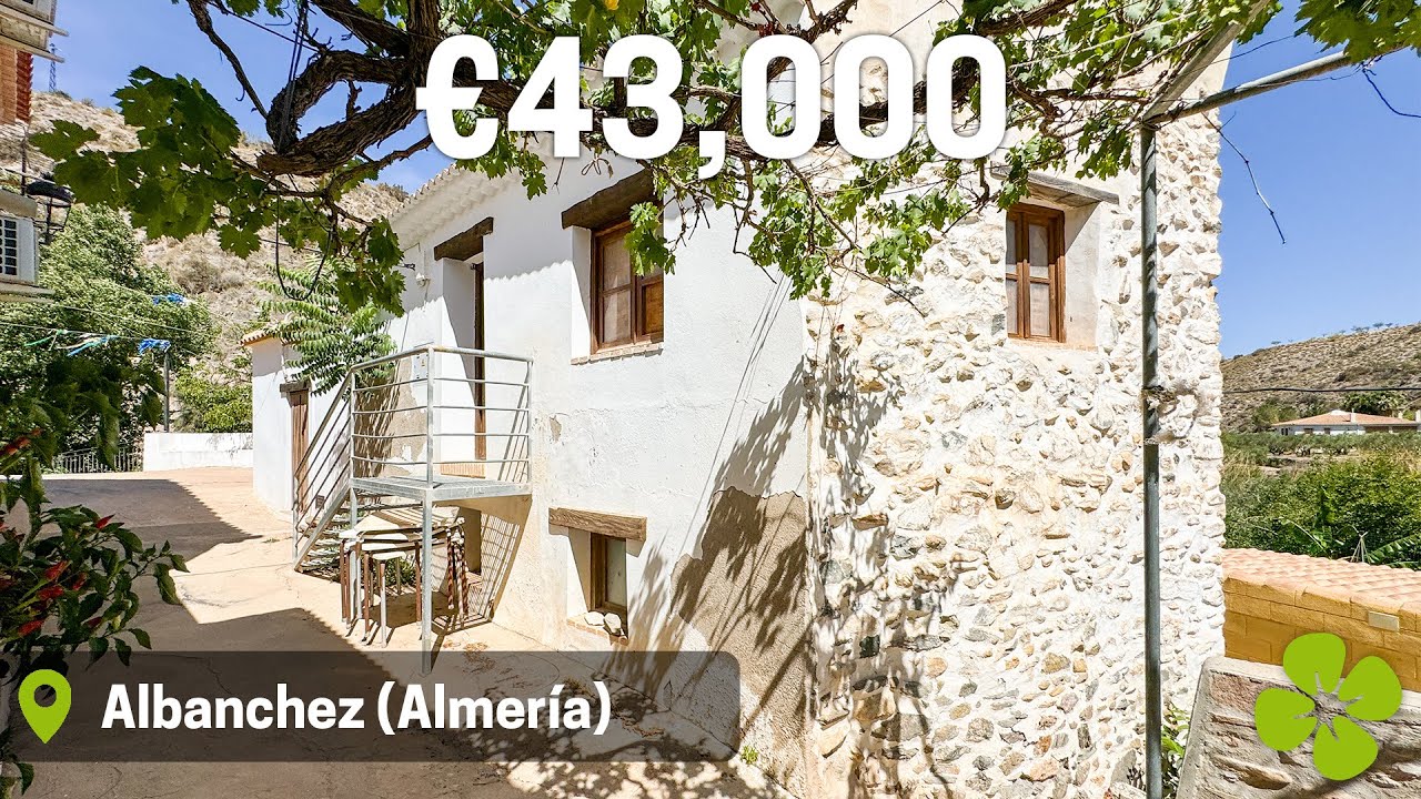 SOLD! - HOUSE TOUR SPAIN | Country house in Albanchez @ €43,000 - ref. 02377