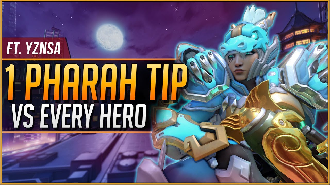 1 PHARAH TIP vs EVERY HERO ft YZNSA (2020)