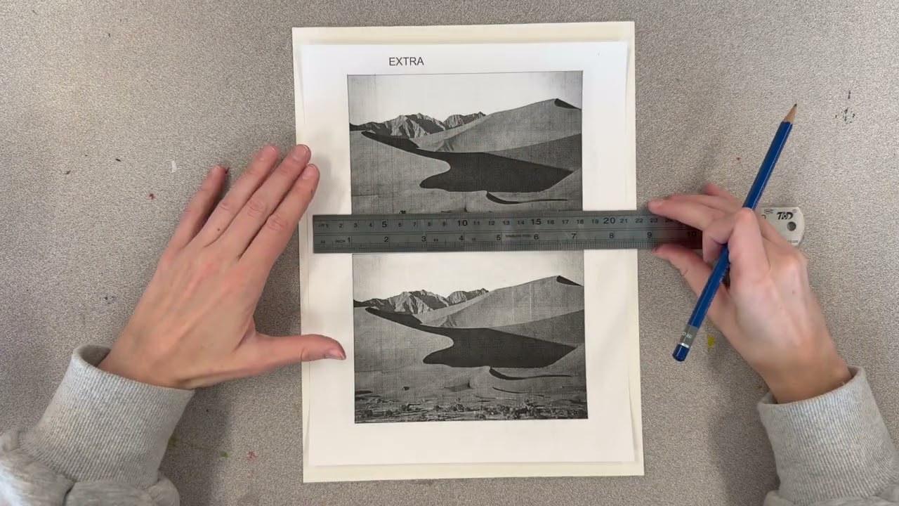Charcoal Transfer - Color Studies