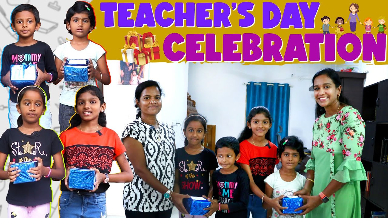 Surprising Our Favourite Teachers 🧑‍🏫 I Teachers Day Celebration 🎉 I Ini's Galataas