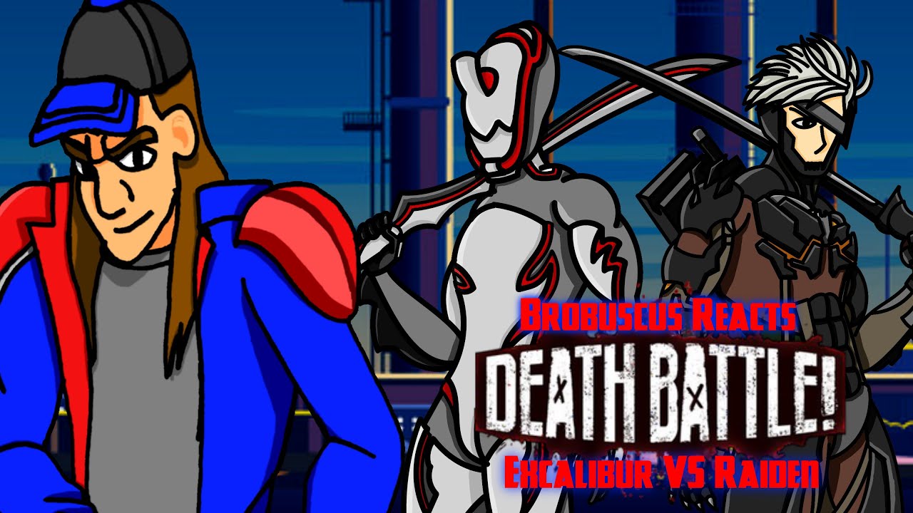 Brobuscus Reacts | Excalibur VS Raiden (Warframe VS Metal Gear) | DEATH BATTLE!