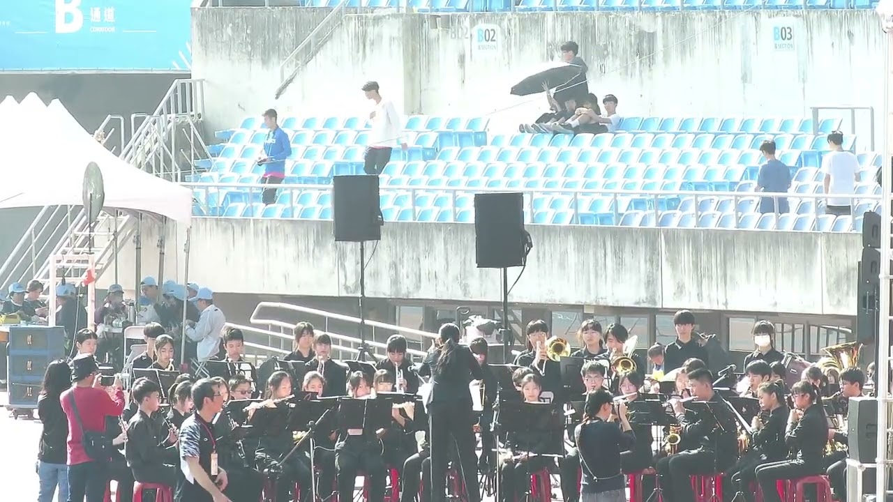 115/01/27 2026高雄市中運開幕演出  左營國中 管樂團