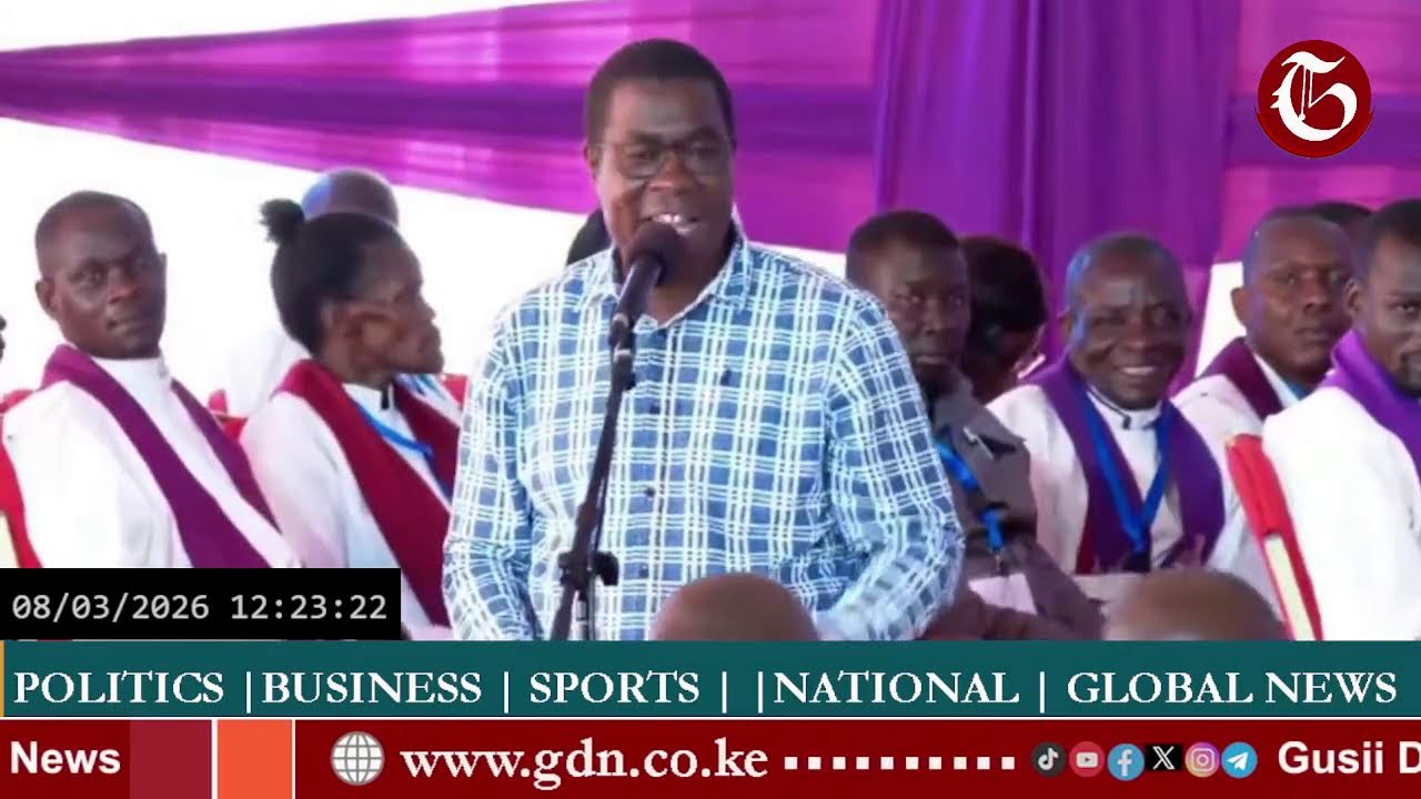 President Ruto,Oburu Odinga atend church service at ACK St. Michael's & All Angels Cathedral Bondo
