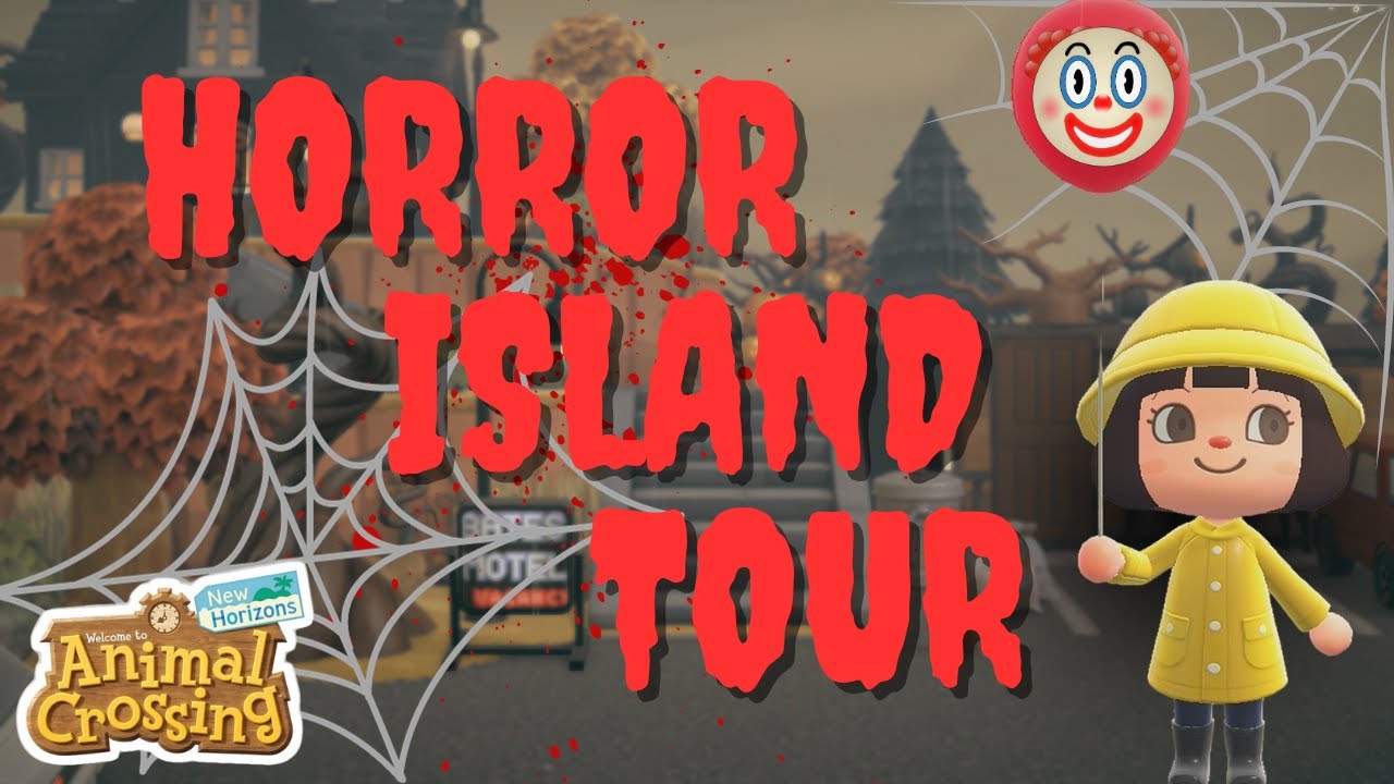 Animal Crossing New Horizons - Horror Movie Island Tour! [GERMAN] #CREEPYCROSSING