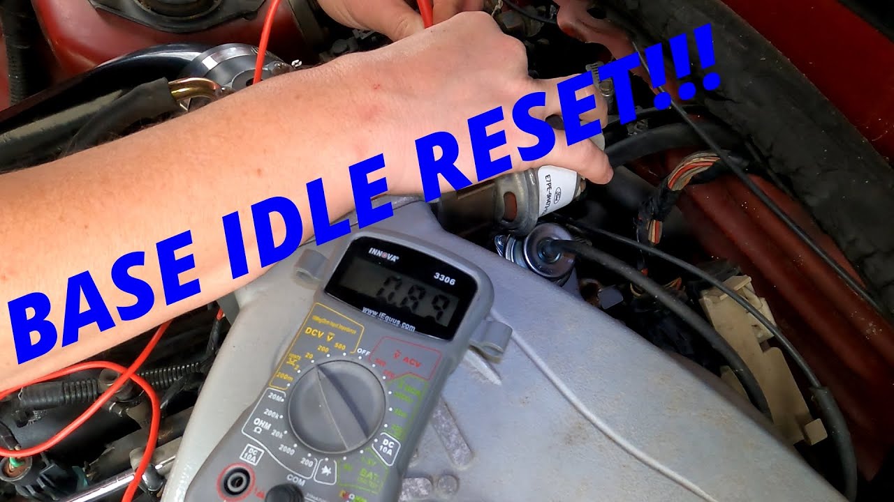Fox Body Base Idle Reset