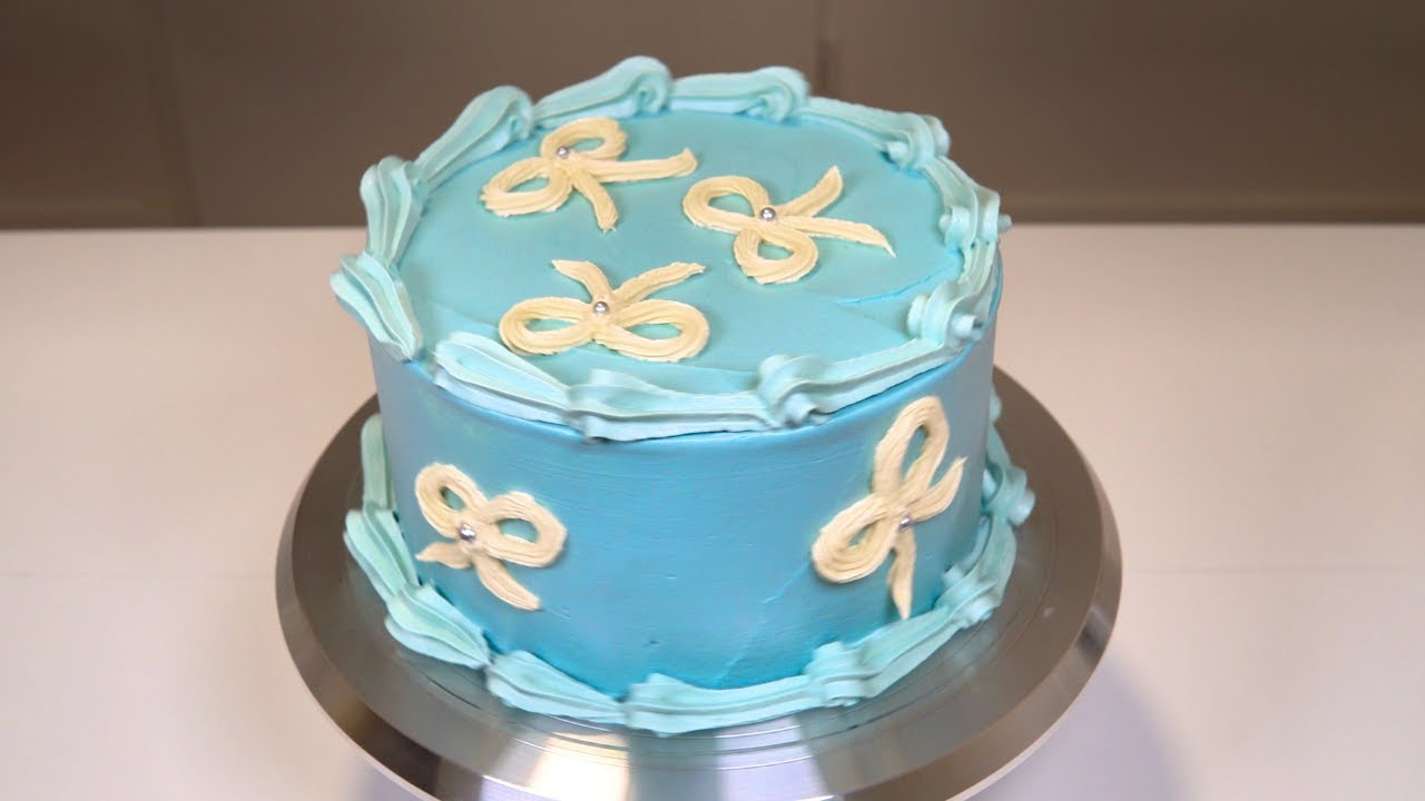 Vintage Bow Cake Ideas You’ll Love | Satisfying Piping & Relaxing Tutorial