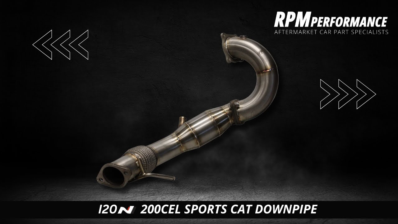 I20N 200Cel Sports Cat Downpipe Exhaust  - PERFECTION?!