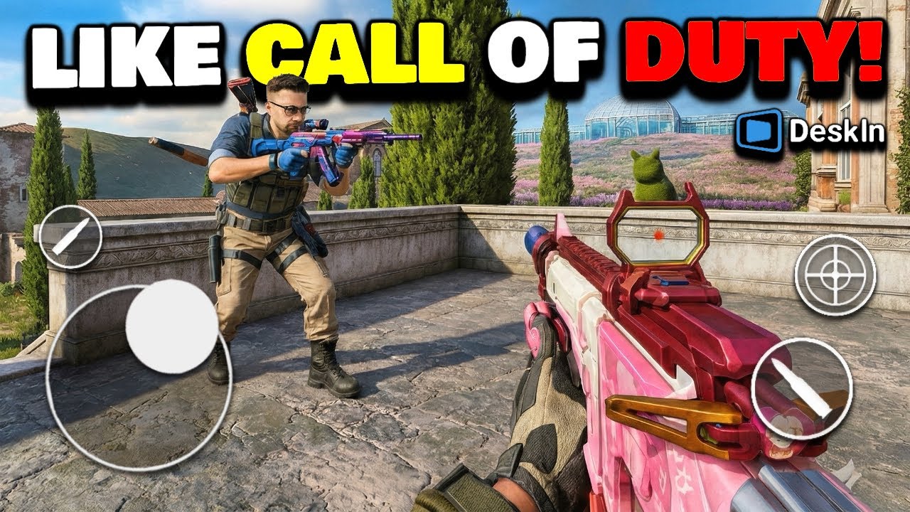 Топ-10 мобильных игр, похожих на Call of Duty, в 2026 году! iOS и Android! (Мобильные шутеры от п...