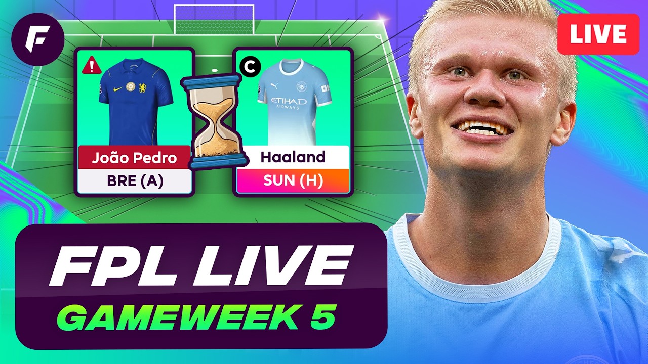 FPL DEADLINE LIVE STREAM 🔴 FINAL TEAM! 🔒 JOAO PEDRO OUT! ❌