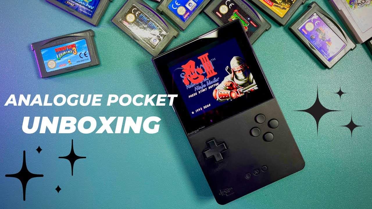 Ultimate Way To Play Retro Games In 2024?? .... Analogue Pocket Unboxing !