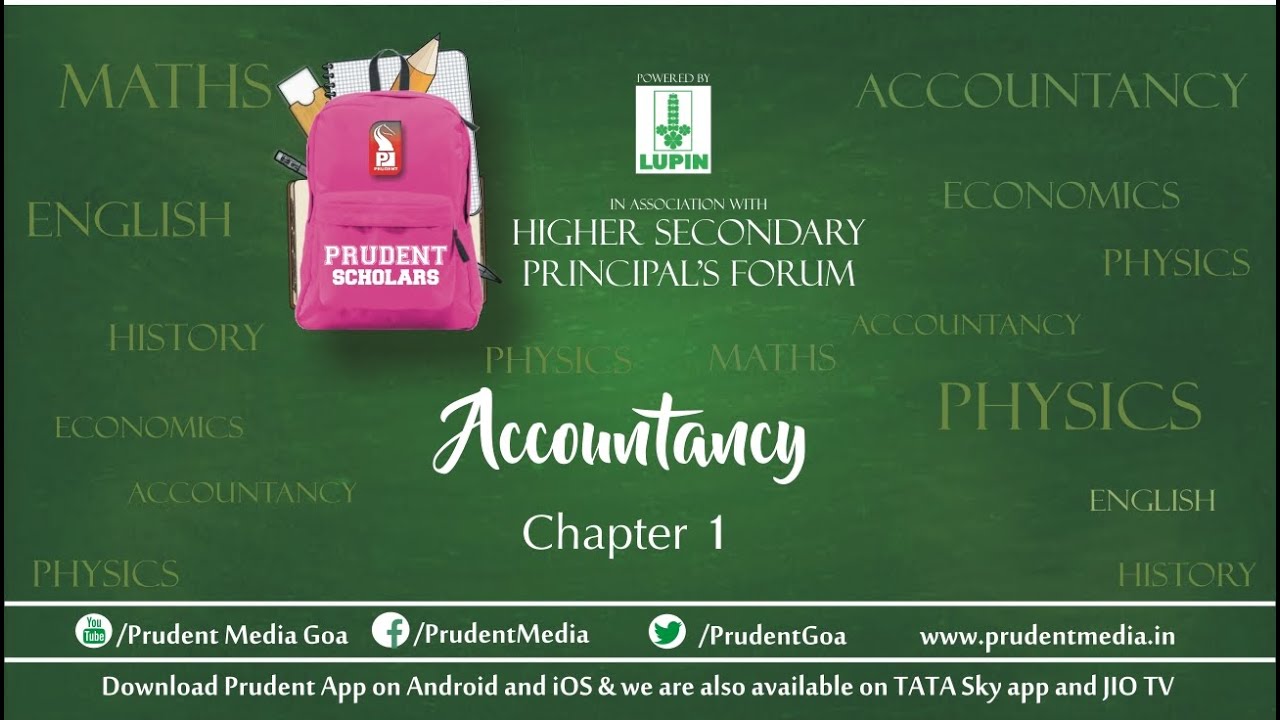 Prudent Scholars | Accountancy Chapter 1
