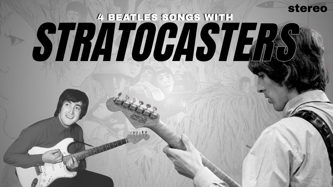 4 Beatles Songs With a Stratocaster You Never Noticed