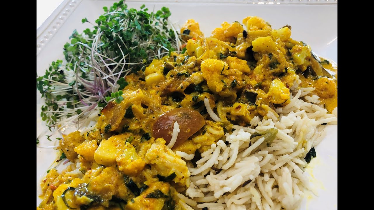 Cauliflower and Royal Trumpet Mushroom | Special Curry Recipe | Vaidyaji Priyanka