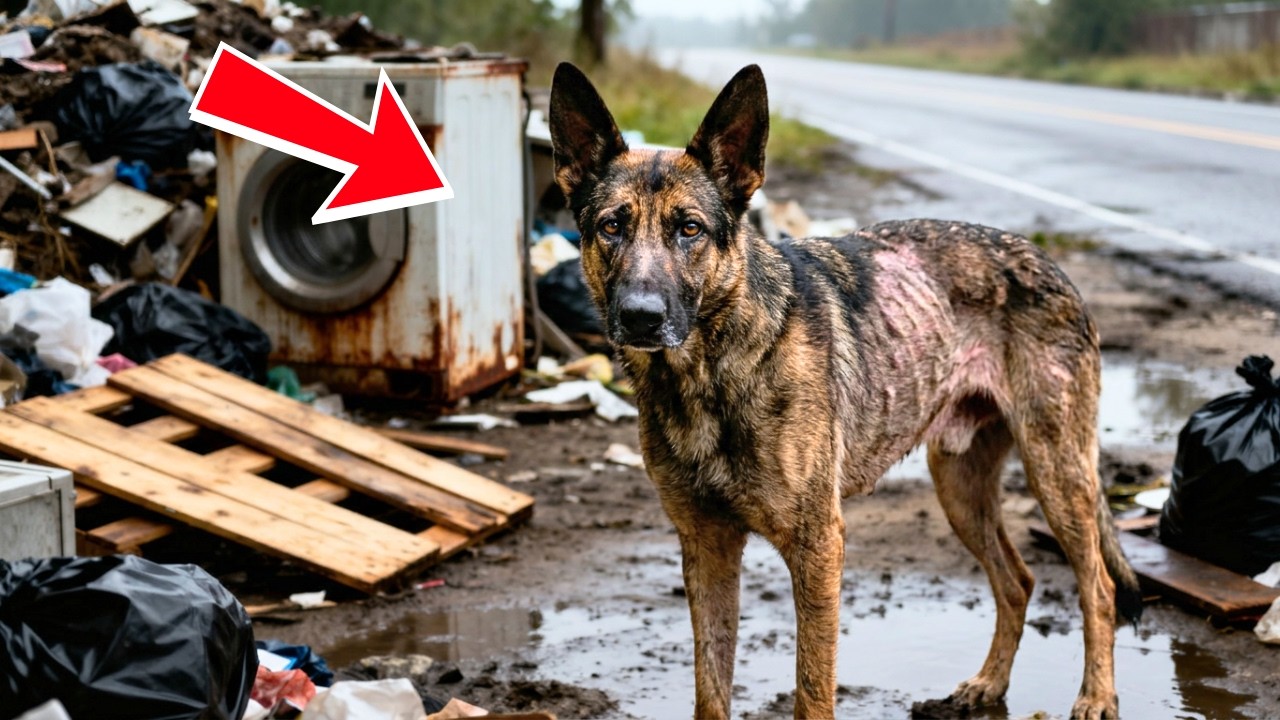 Everyone Walked Past The Dog That Looked Like A Bat — Until One Woman Stopped