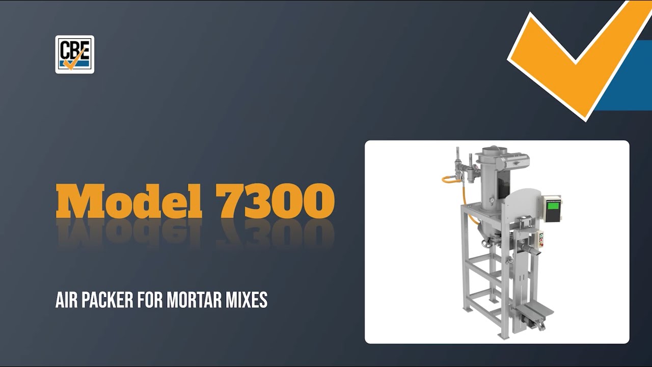 Model 7300 Air Packer for Mortar Mixes