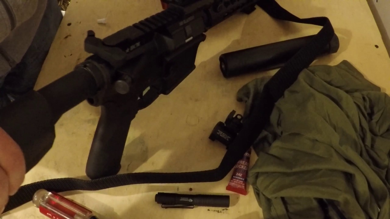 How to Install Backup Iron Sights: Troy Folding Battle Sights